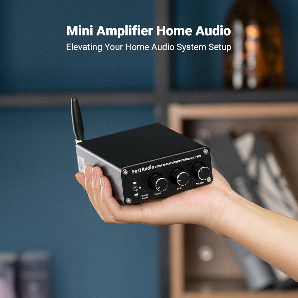 Amazon.com: Fosi Audio BT20A Bluetooth Stereo Amplifier, 2